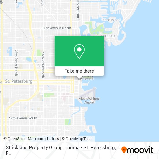 Strickland Property Group map