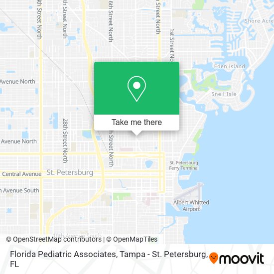 Florida Pediatric Associates map