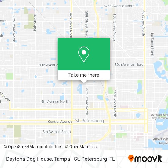 Daytona Dog House map