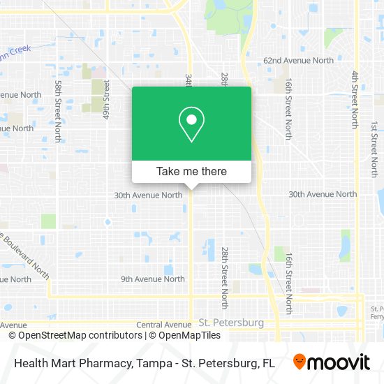 Health Mart Pharmacy map