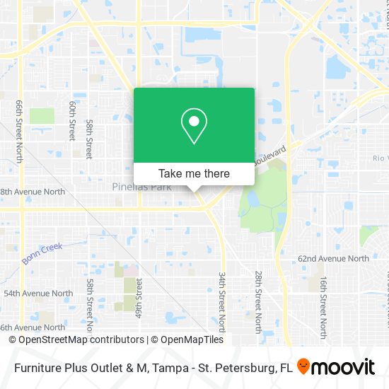 Furniture Plus Outlet & M map