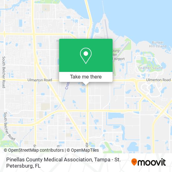 Mapa de Pinellas County Medical Association