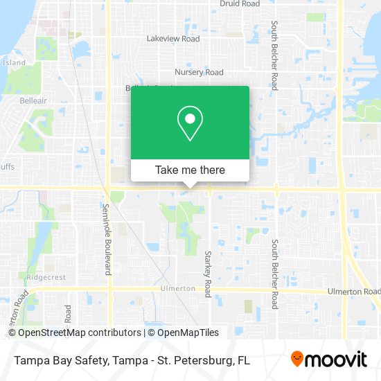 Mapa de Tampa Bay Safety