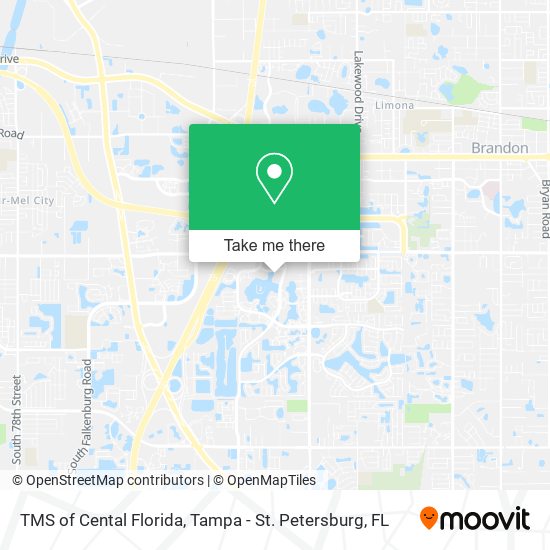 TMS of Cental Florida map