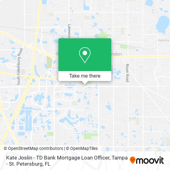 Kate Joslin - TD Bank Mortgage Loan Officer map