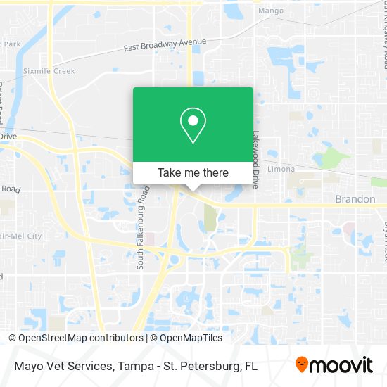 Mayo Vet Services map