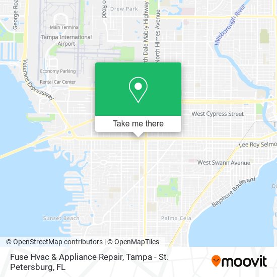 Mapa de Fuse Hvac & Appliance Repair