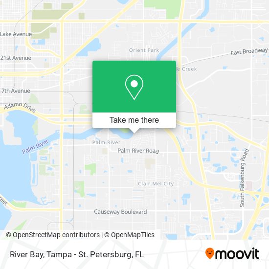 River Bay map