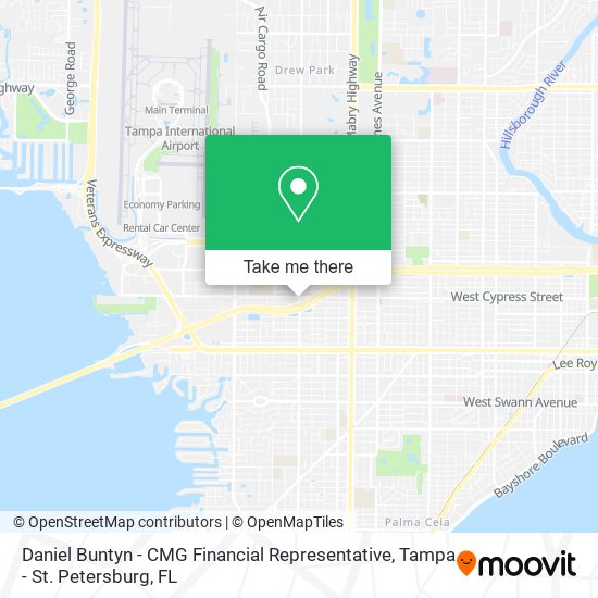 Daniel Buntyn - CMG Financial Representative map