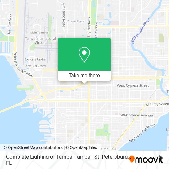 Mapa de Complete Lighting of Tampa