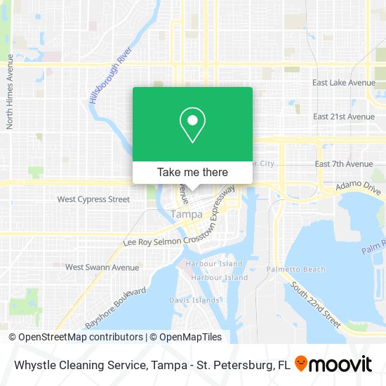 Whystle Cleaning Service map