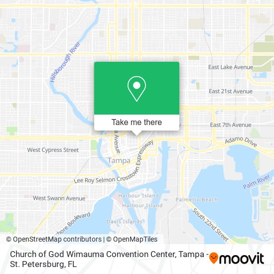 Mapa de Church of God Wimauma Convention Center