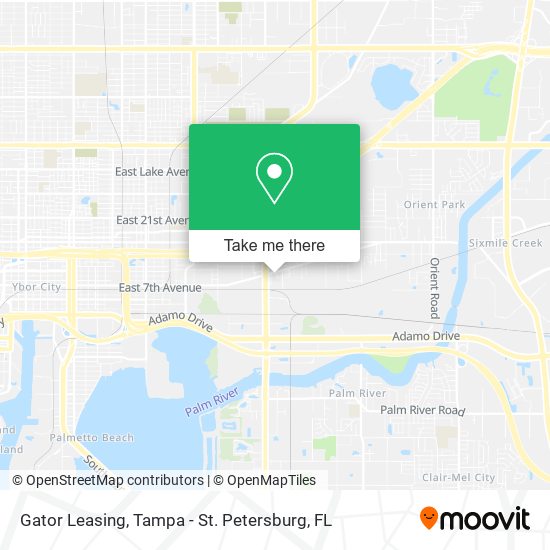 Gator Leasing map