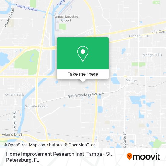 Home Improvement Research Inst map