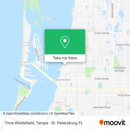 Time Windshield map