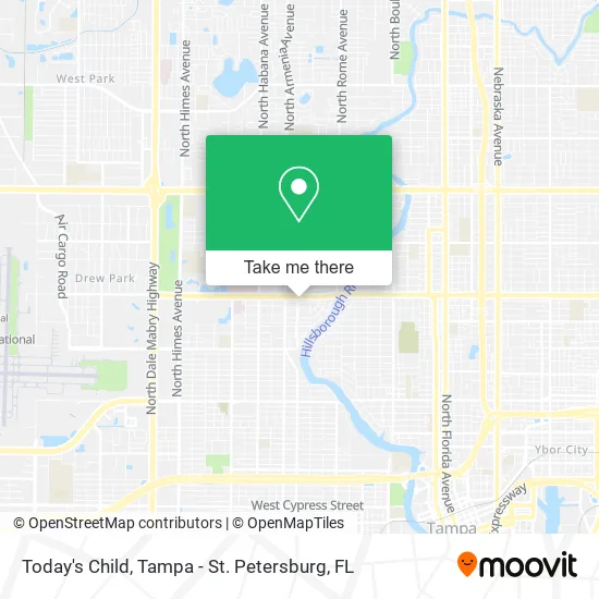 Mapa de Today's Child