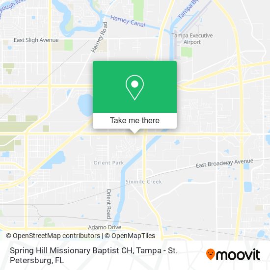 Spring Hill Missionary Baptist CH map