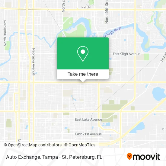 Auto Exchange map