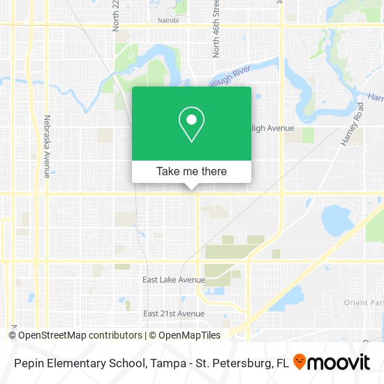 Pepin Elementary School map