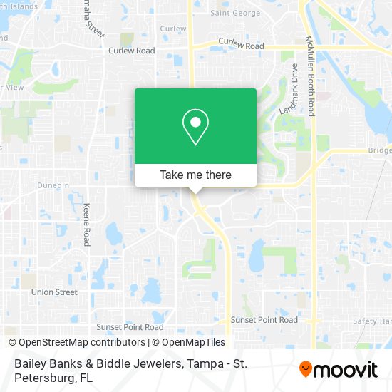 Mapa de Bailey Banks & Biddle Jewelers