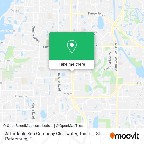 Mapa de Affordable Seo Company Clearwater