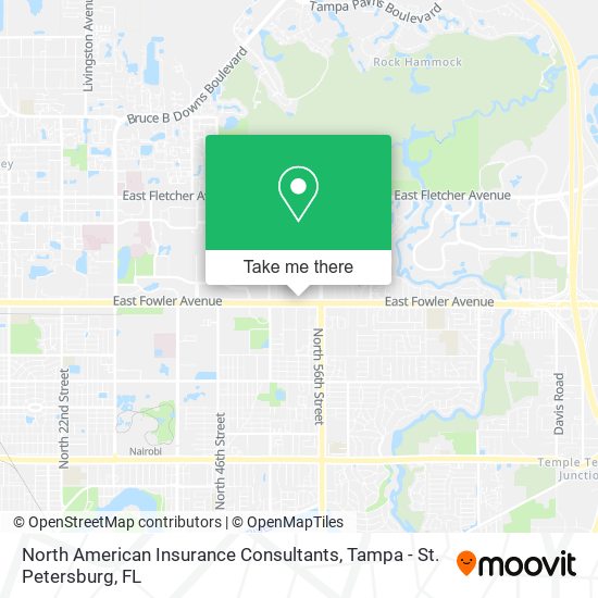 Mapa de North American Insurance Consultants