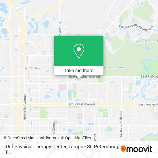 Mapa de Usf Physical Therapy Center