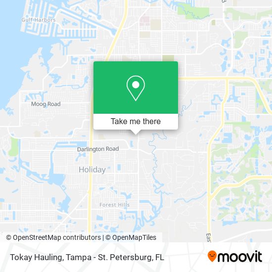 Mapa de Tokay Hauling