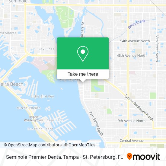 Seminole Premier Denta map