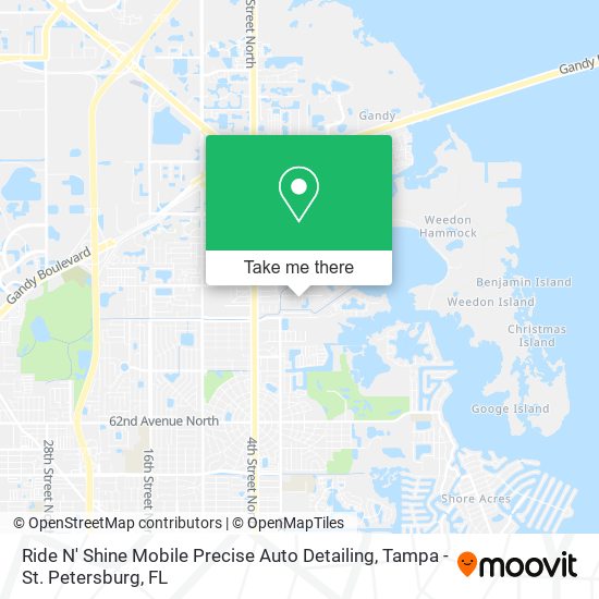 Ride N' Shine Mobile Precise Auto Detailing map