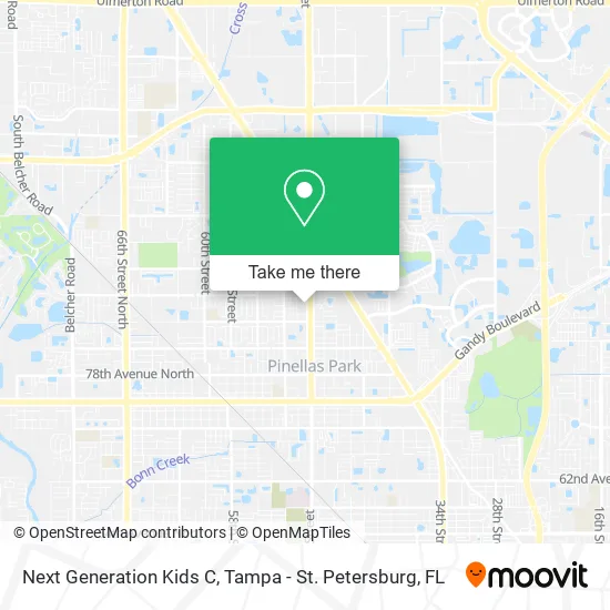 Mapa de Next Generation Kids C