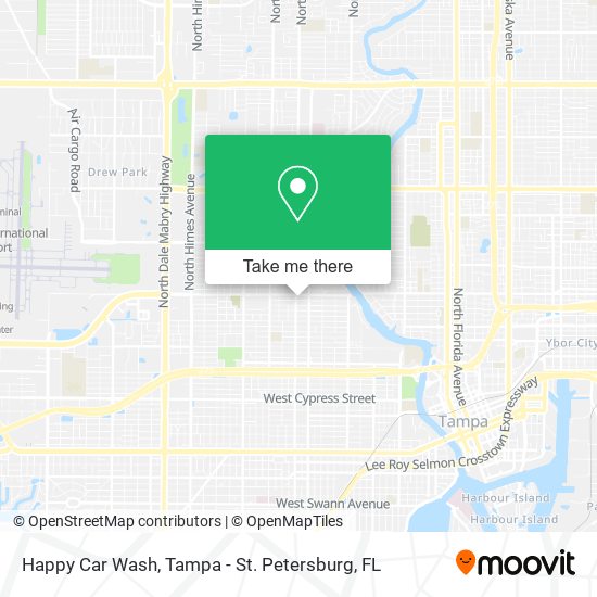 Happy Car Wash map