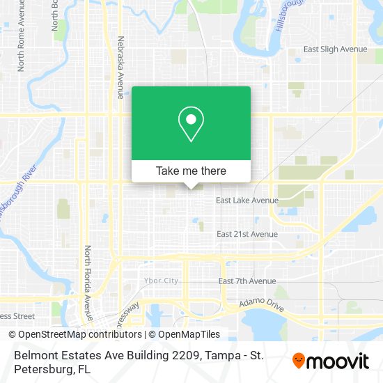 Mapa de Belmont Estates Ave Building 2209