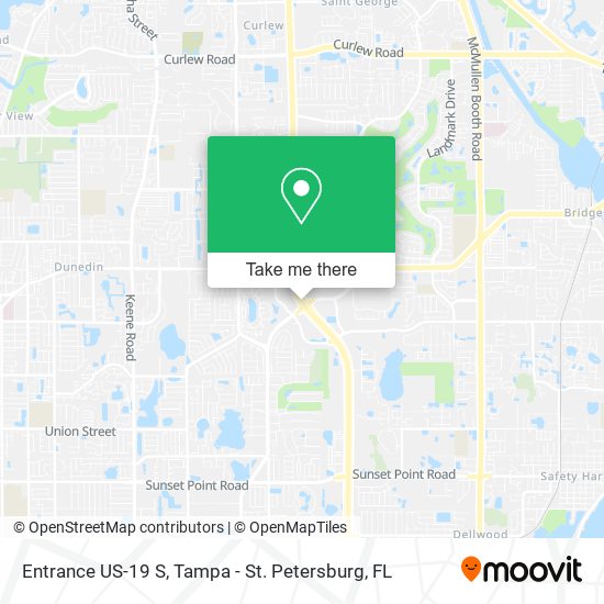 Mapa de Entrance US-19 S