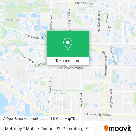 Metro by T-Mobile map