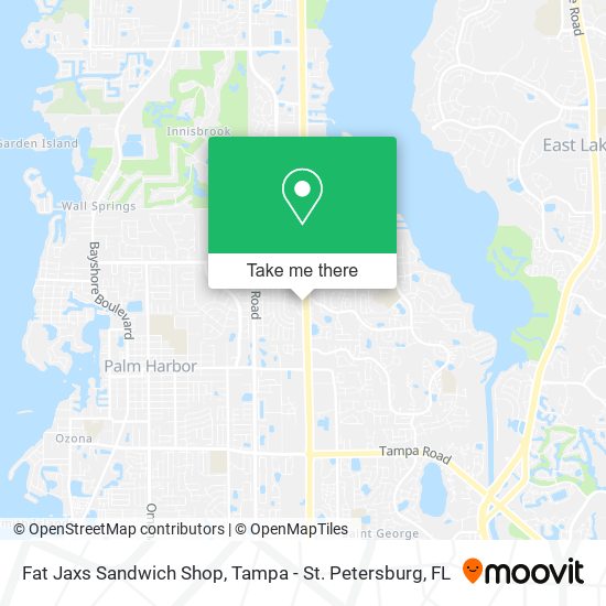 Fat Jaxs Sandwich Shop map