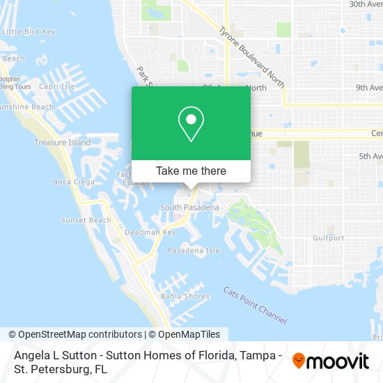 Angela L Sutton - Sutton Homes of Florida map