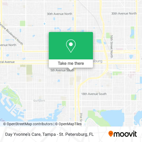 Mapa de Day Yvonne's Care