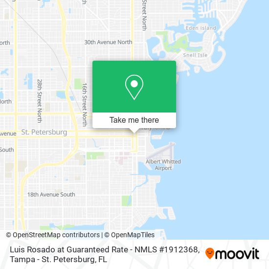 Luis Rosado at Guaranteed Rate - NMLS #1912368 map