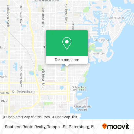 Southern Roots Realty map
