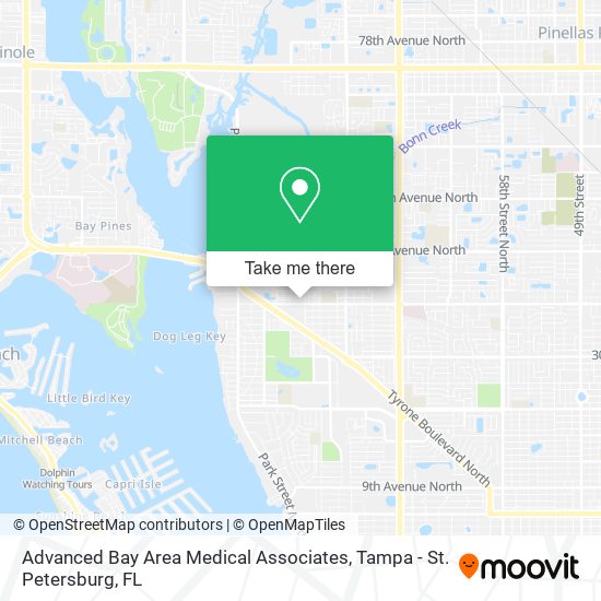 Advanced Bay Area Medical Associates map