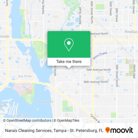 Nana's Cleaning Services map