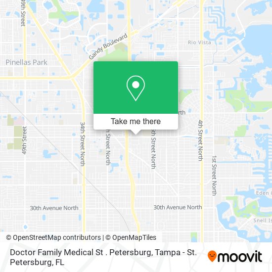 Doctor Family Medical St . Petersburg map