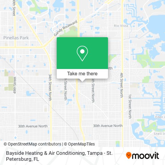 Mapa de Bayside Heating & Air Conditioning