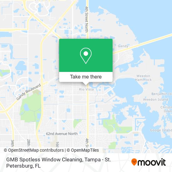 Mapa de GMB Spotless Window Cleaning