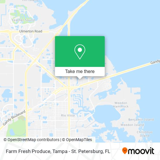 Farm Fresh Produce map