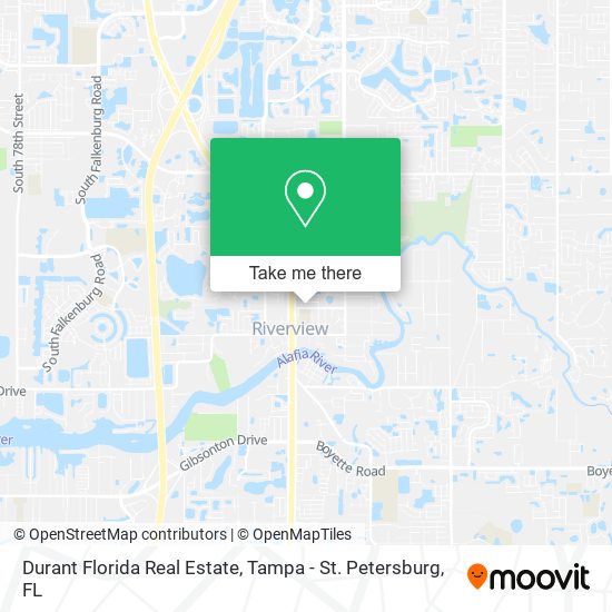 Durant Florida Real Estate map