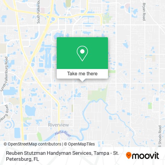 Mapa de Reuben Stutzman Handyman Services