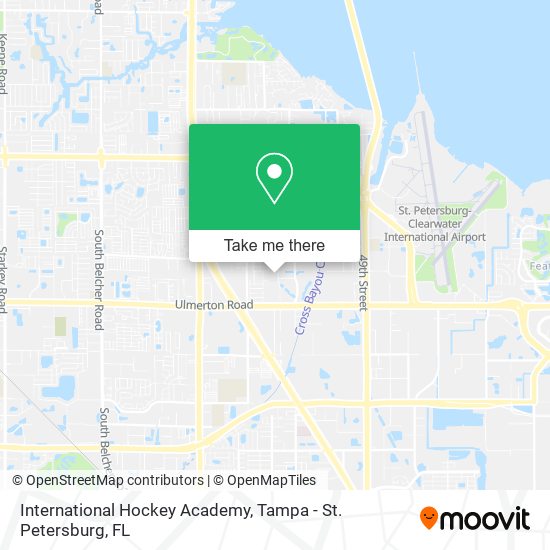 International Hockey Academy map