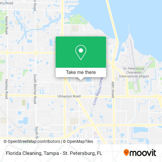 Florida Cleaning map